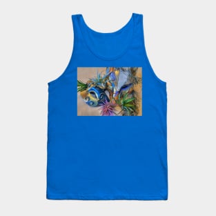 Masks and Airplants, a still-life. Tank Top